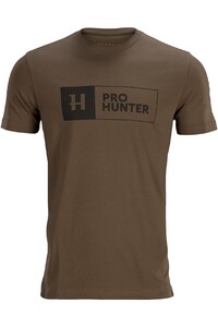 2024 Harkila Mens Pro Hunter Short Sleeve T - Shirt 16010441303 - Slate Brown